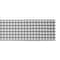 Gray and White Checkers Table Runner 14" x 108"